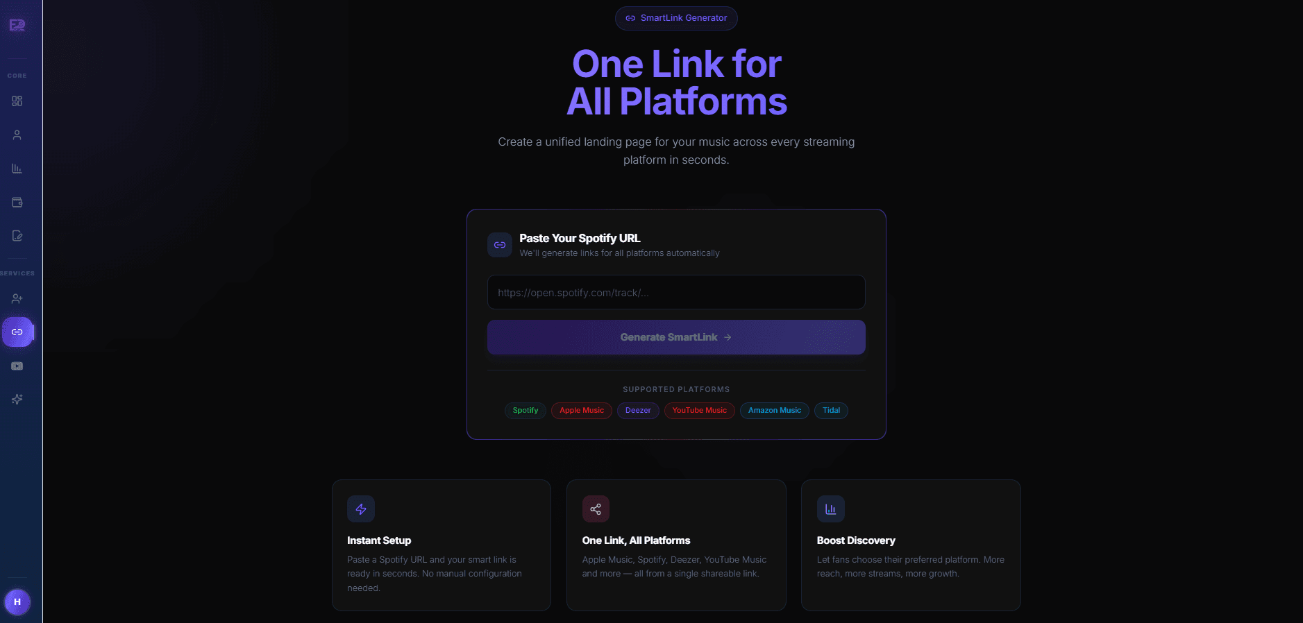 Smartlinks for every release